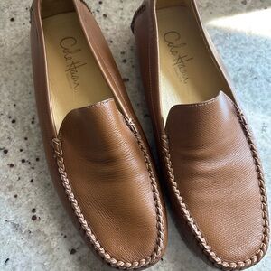 Cole Haan Men's Tan Leather Loafers
